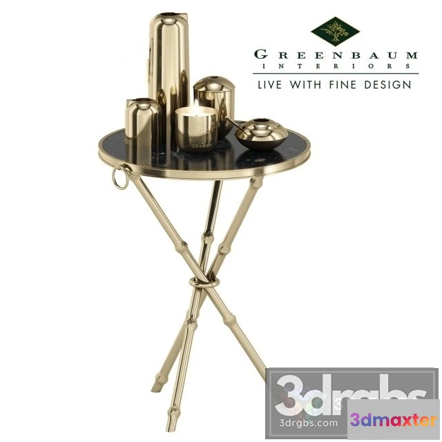 973792 - Ralph Lauren Home Rue Royale Side Table