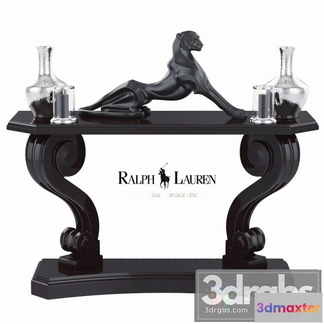 973794 - Ralph Lauren Mayfair Scroll Sonsole Eichholtz Cheetah