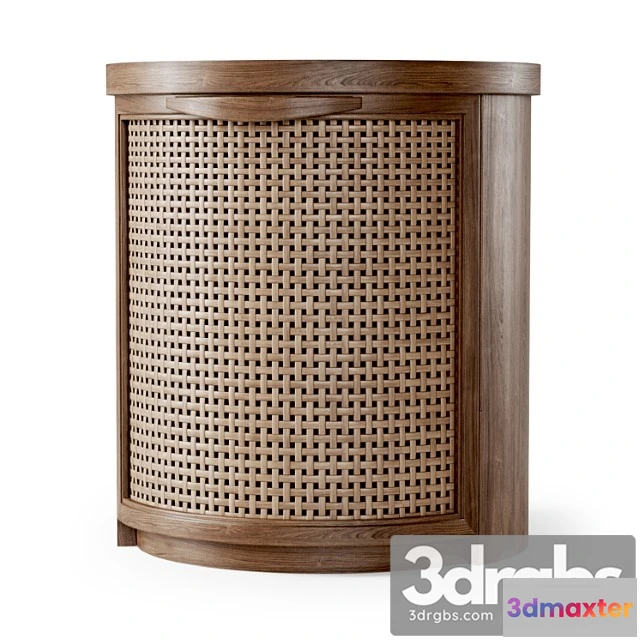 973808 - rattan bedside table
