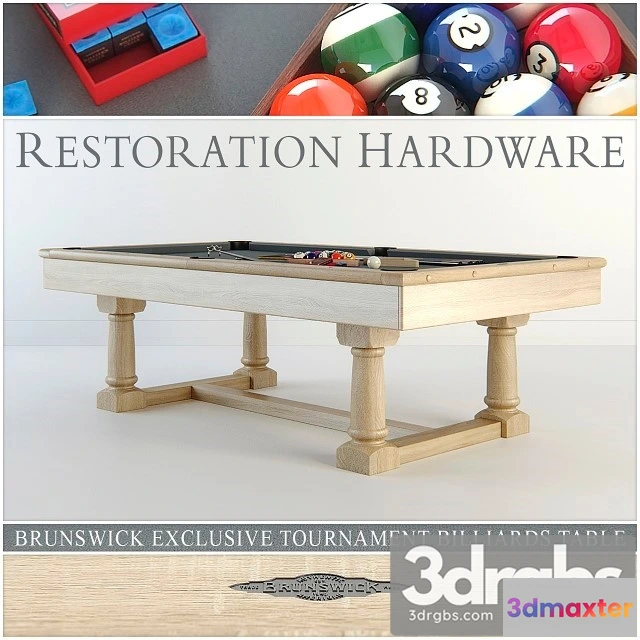973852 - RH Brunswick Exclusive Tournament Billiards Table