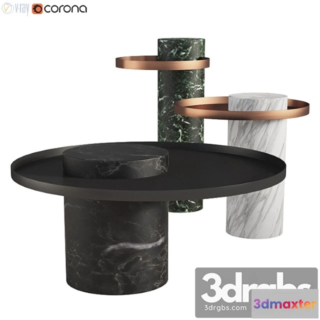 973980 - Salute Side Table Coffee Table Collection