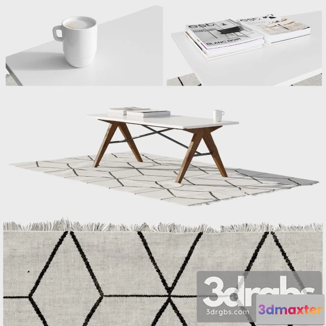 973998 - Scandinavian Coffe Table