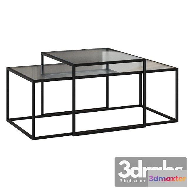 974024 - Set Of 2 Akemi Coffee Table