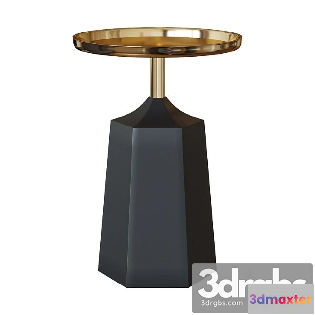 974080 - Side Table Plump Gold Coffee Table