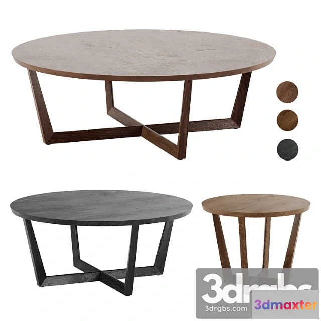 974270 - Stowe round coffee table west elm 2