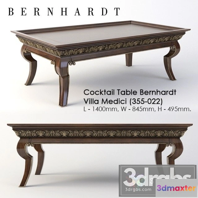974314 - Table Coffee Bernhardt Villa Medici