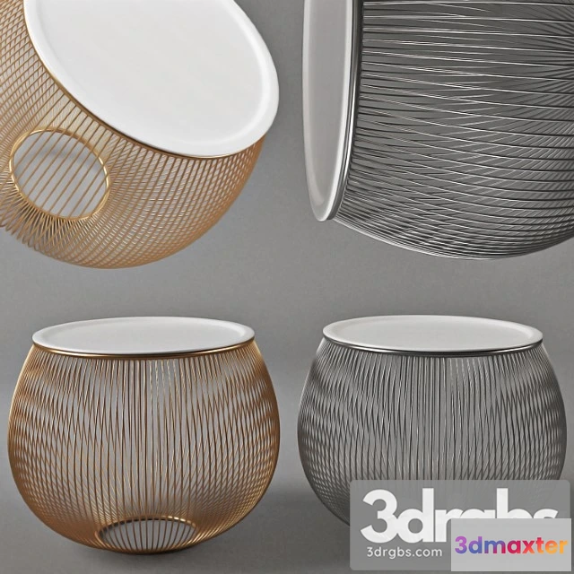 974378 - Table with iron bars. zara home 2