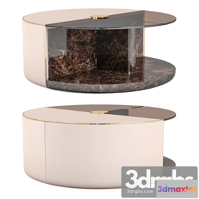974542 - Turri eclipse round coffee tables 2