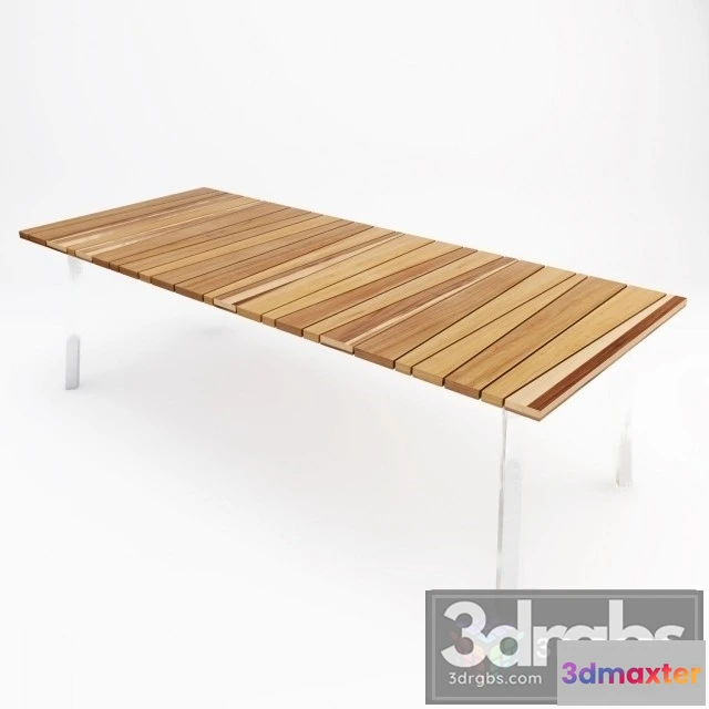 974644 - Wood Floor Table 2