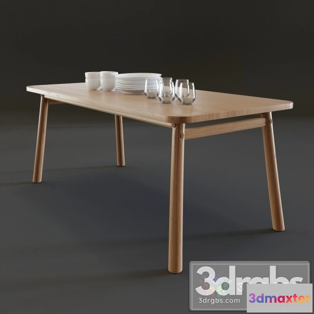 974652 - Wood Root Table