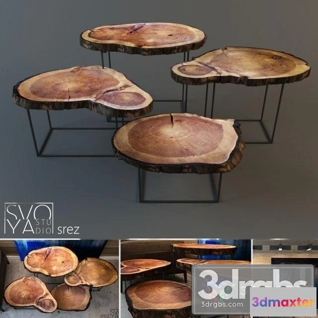 974670 - Wood Srez Table