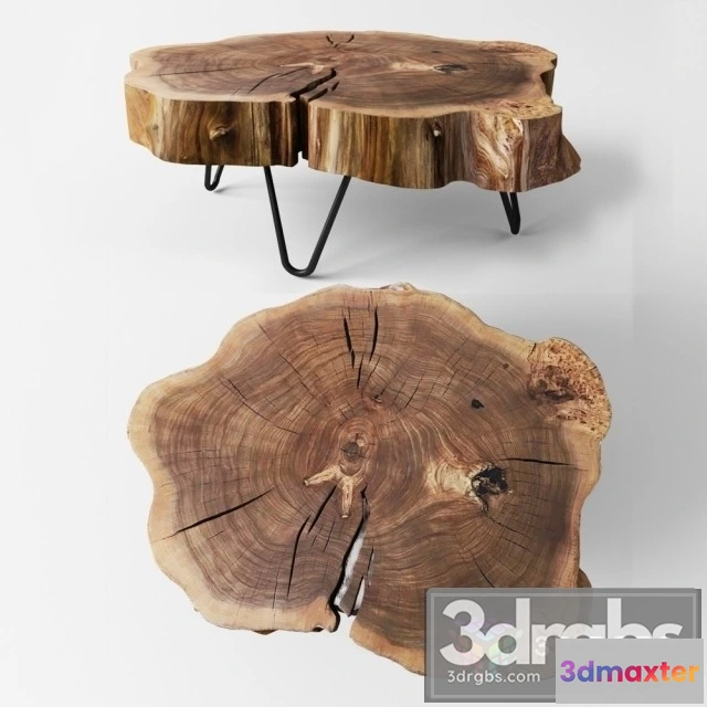 974674 - Wood Stolik Table