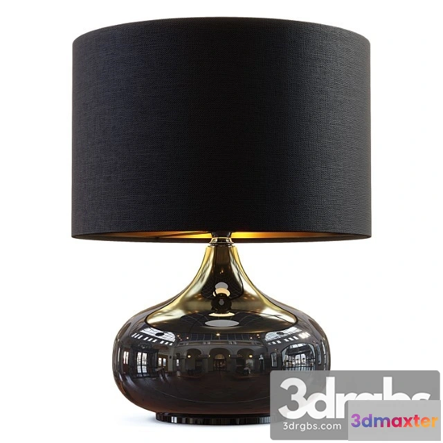 974748 - Zara Home The Black Ceramic Lamp