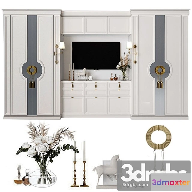 1041198 - Cabinet with tv 7 zone