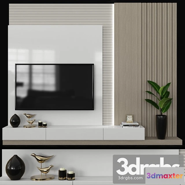 1041240 - Modern tv wall set64
