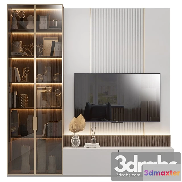 1041264 - Neoclassical tv wall 025