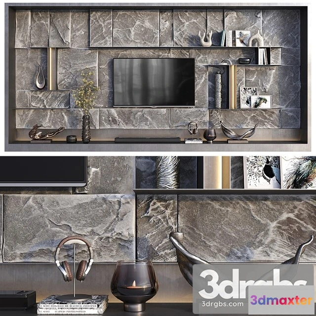 1041412 - Tv stone wall