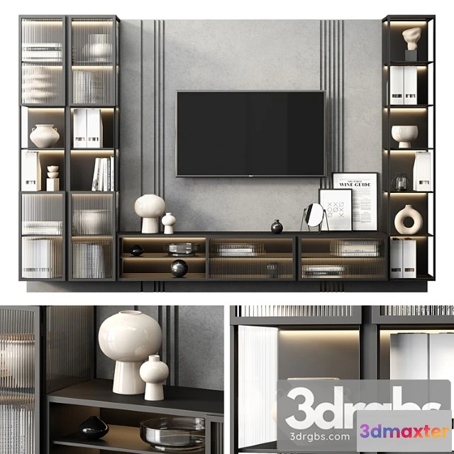 1041506 - Tv wall black