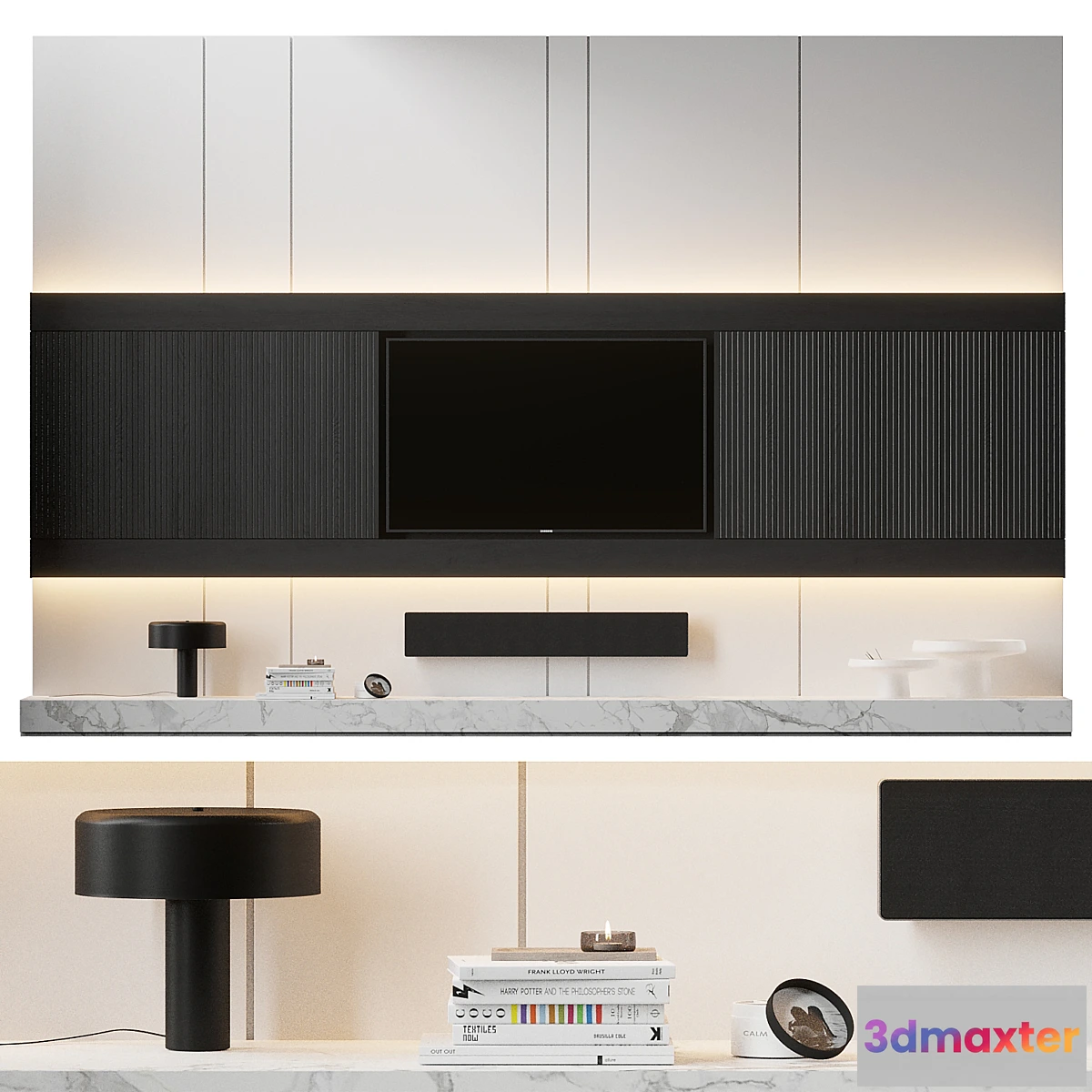 1293417 - TV Wall - 1 3D Max