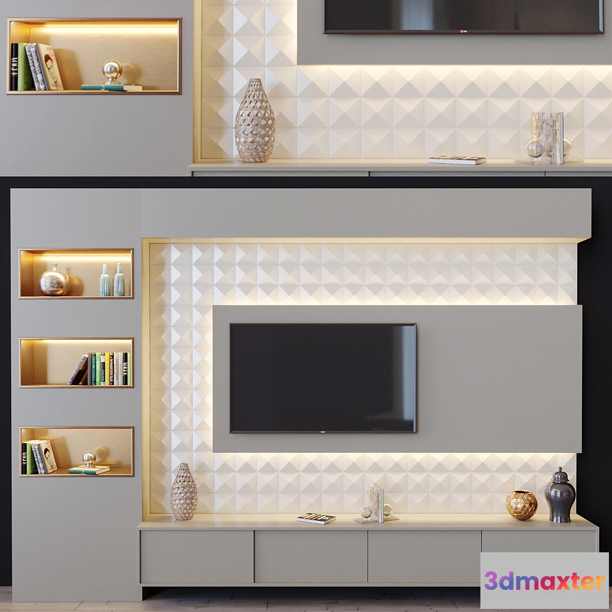 1293877 - tv set 26 3D Max