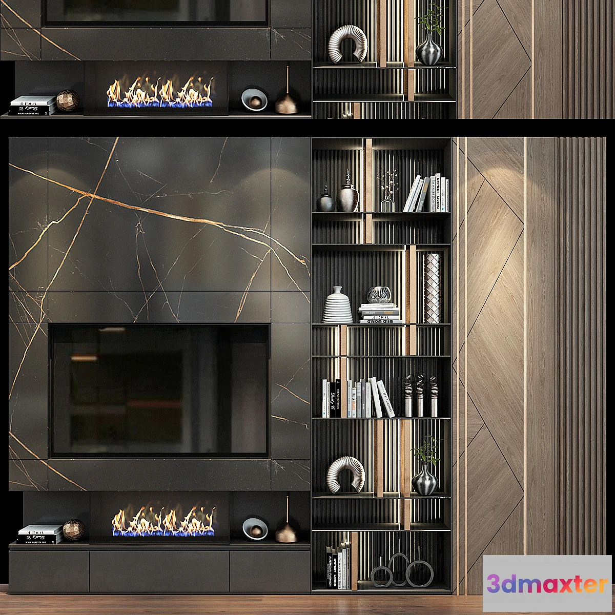 1302782 - TV shelf 0213 3D Max