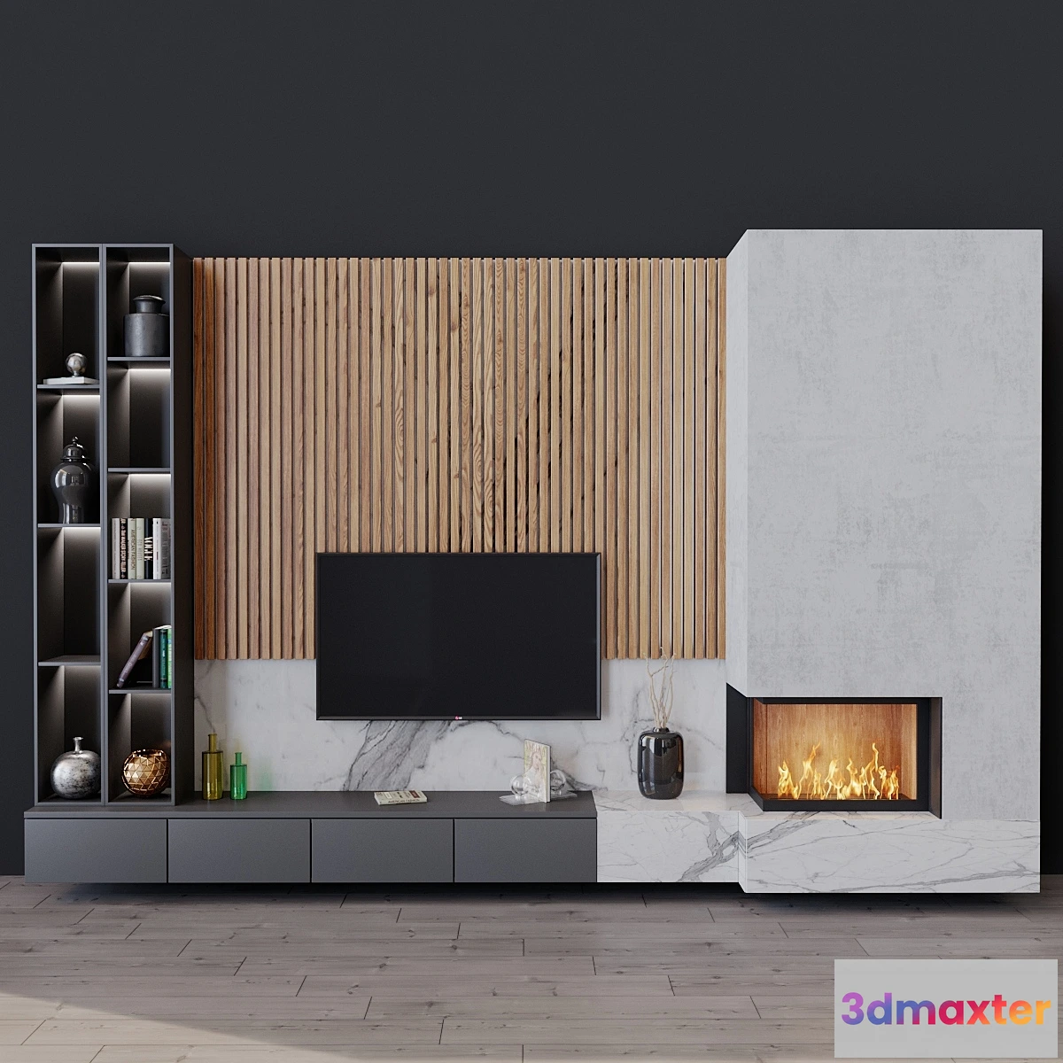 1302984 - tv set 51 3D Max