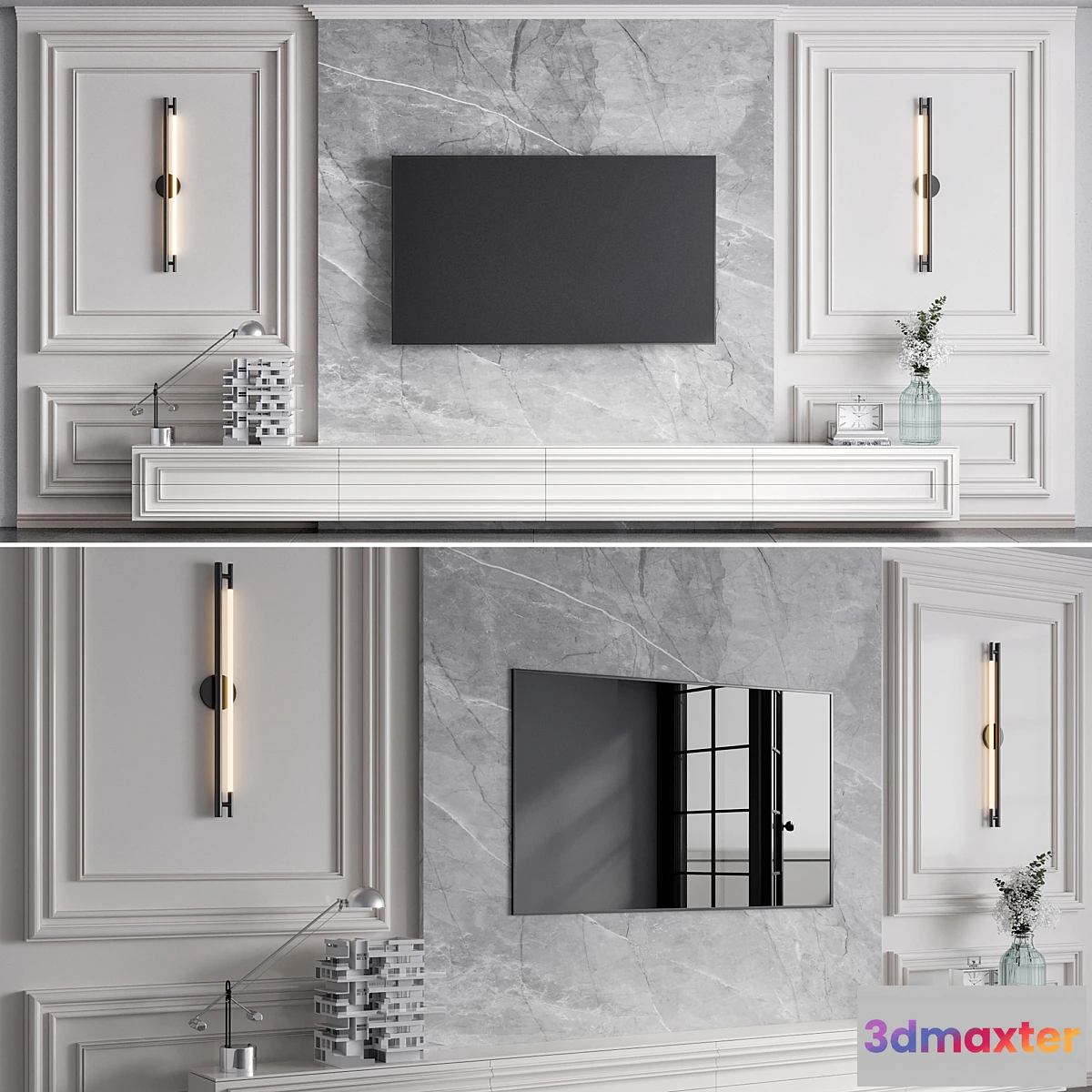 1303226 - TV WALL NO31 - No.2 3D Max