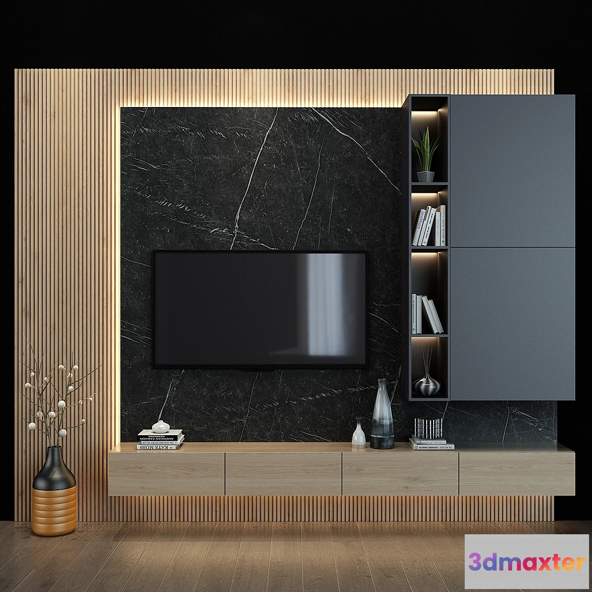 1306817 - TV shelf 27 3D Max