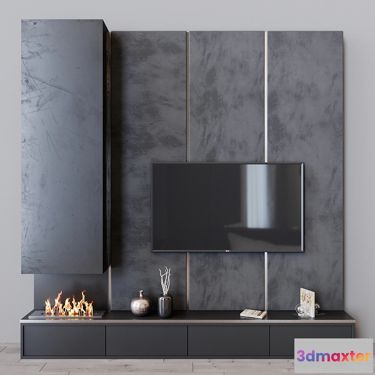 1306994 - tv set 24 3D Max