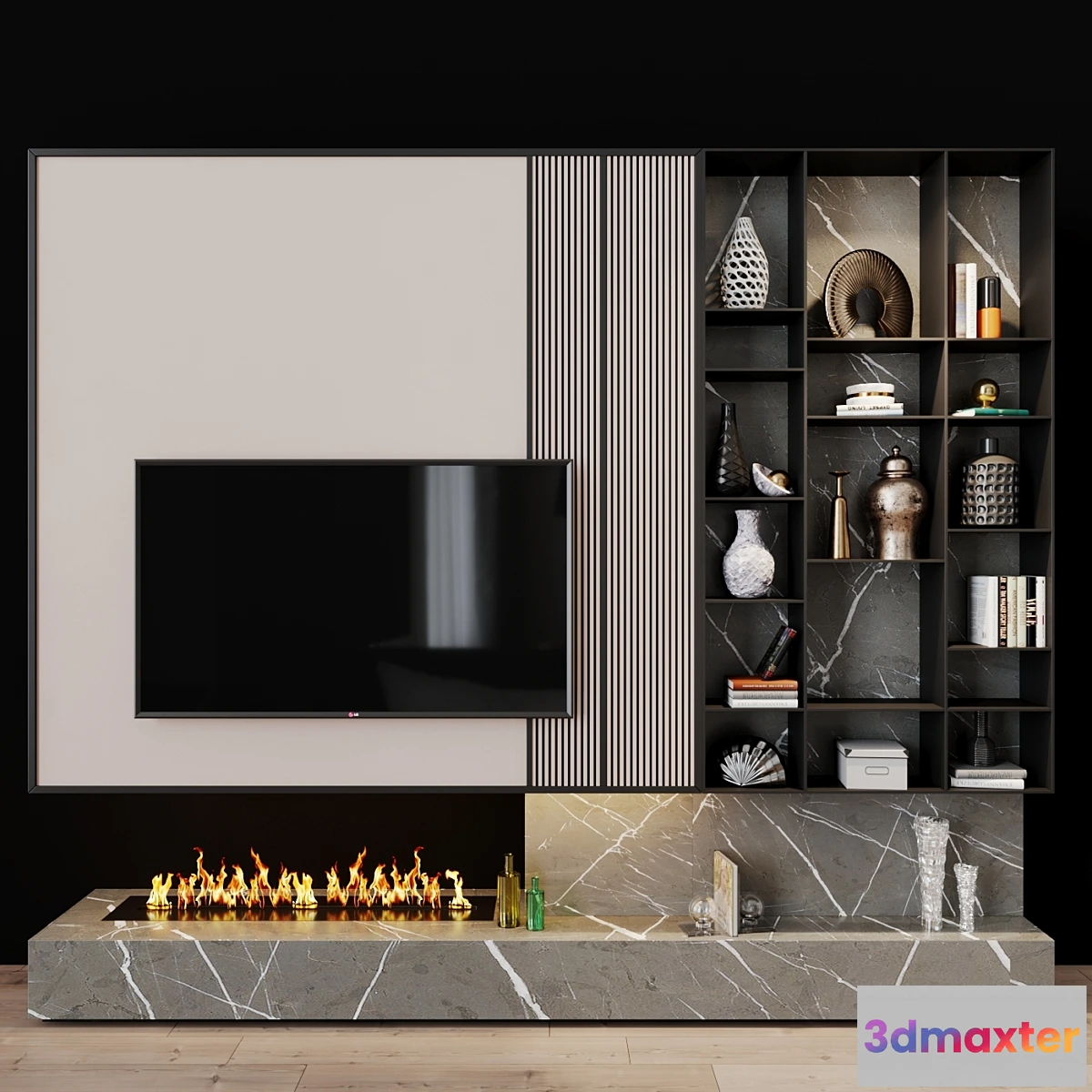 1313451 - tv set 131 3D Max