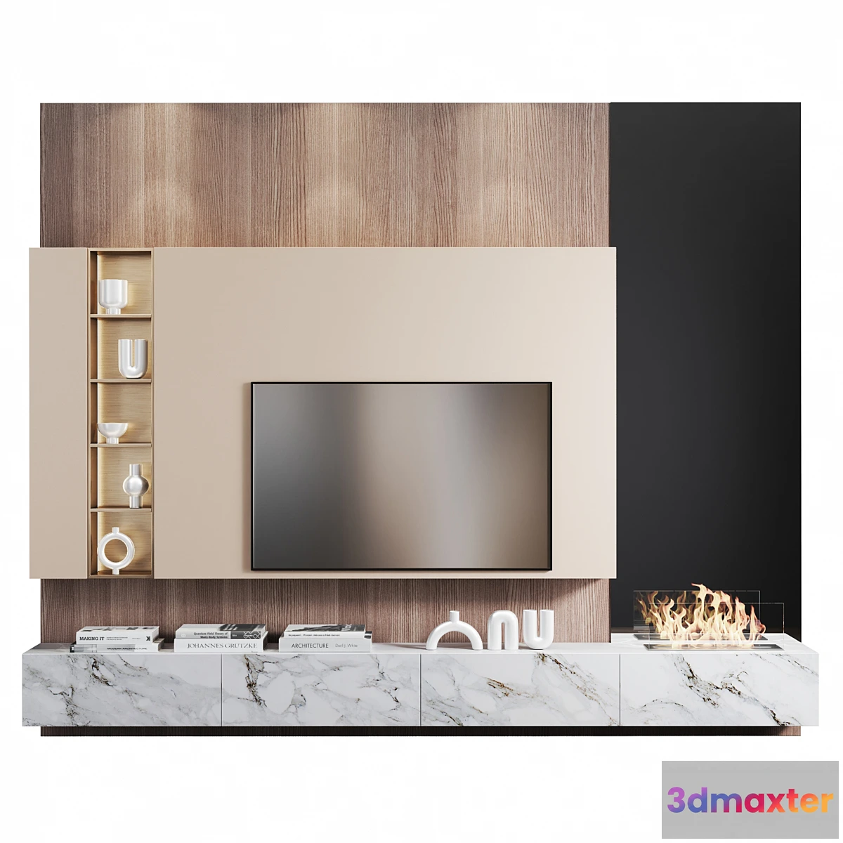 1319552 - Wall Tv Set 3 3D Max