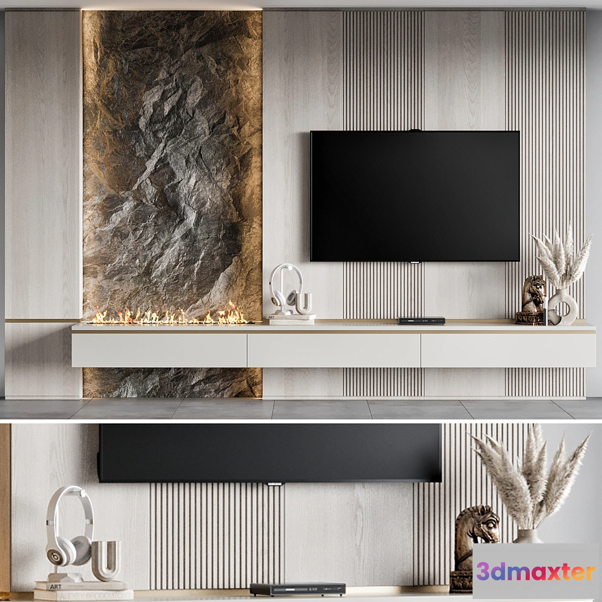 1320924 - TV Wall 35 3D Max