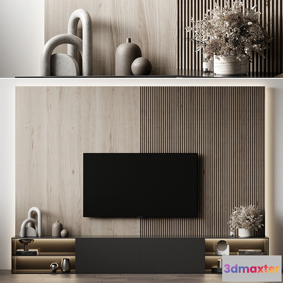 1323408 - TV Wall 3 3D Max