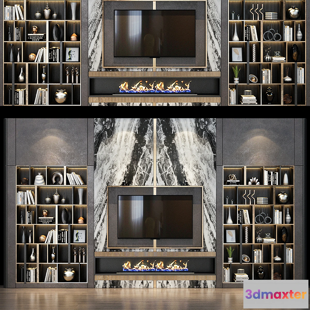 1324326 - TV shelf 0278 3D Max