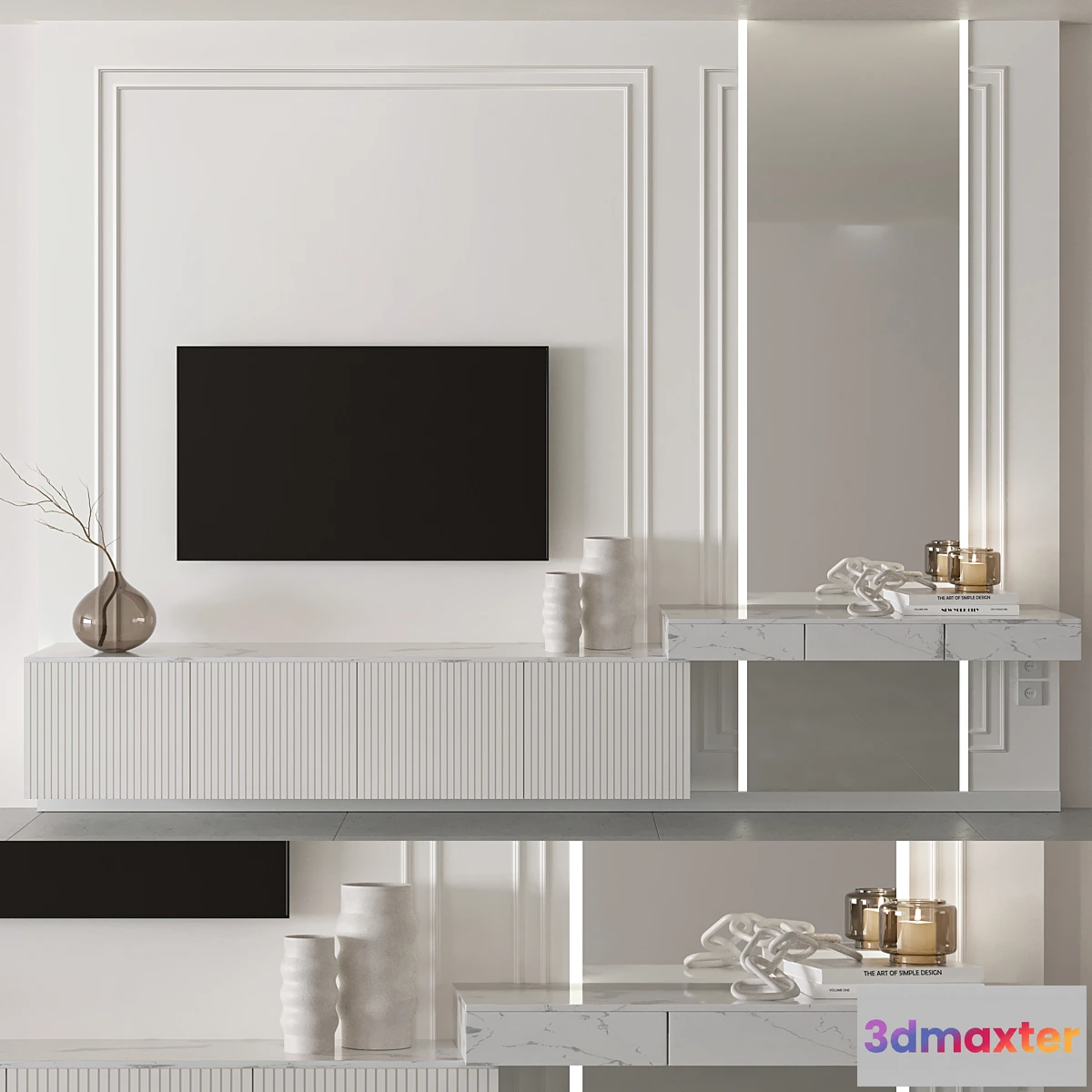 1330195 - Furniture Composition 08 3D Max