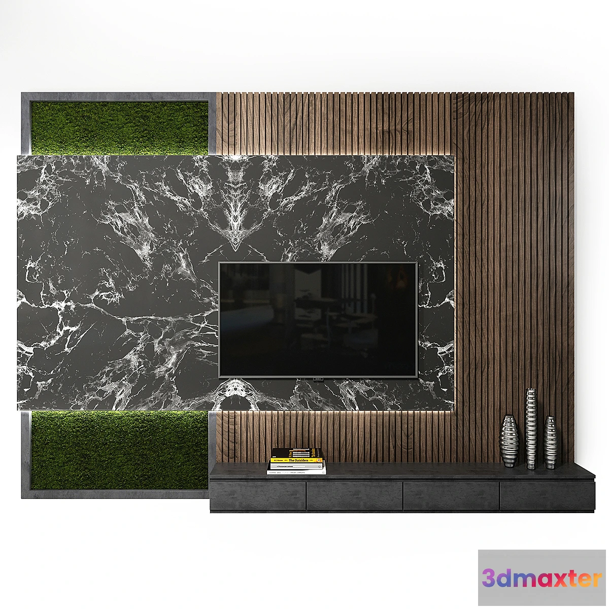 1330353 - Tv wall set_ 04 3D Max