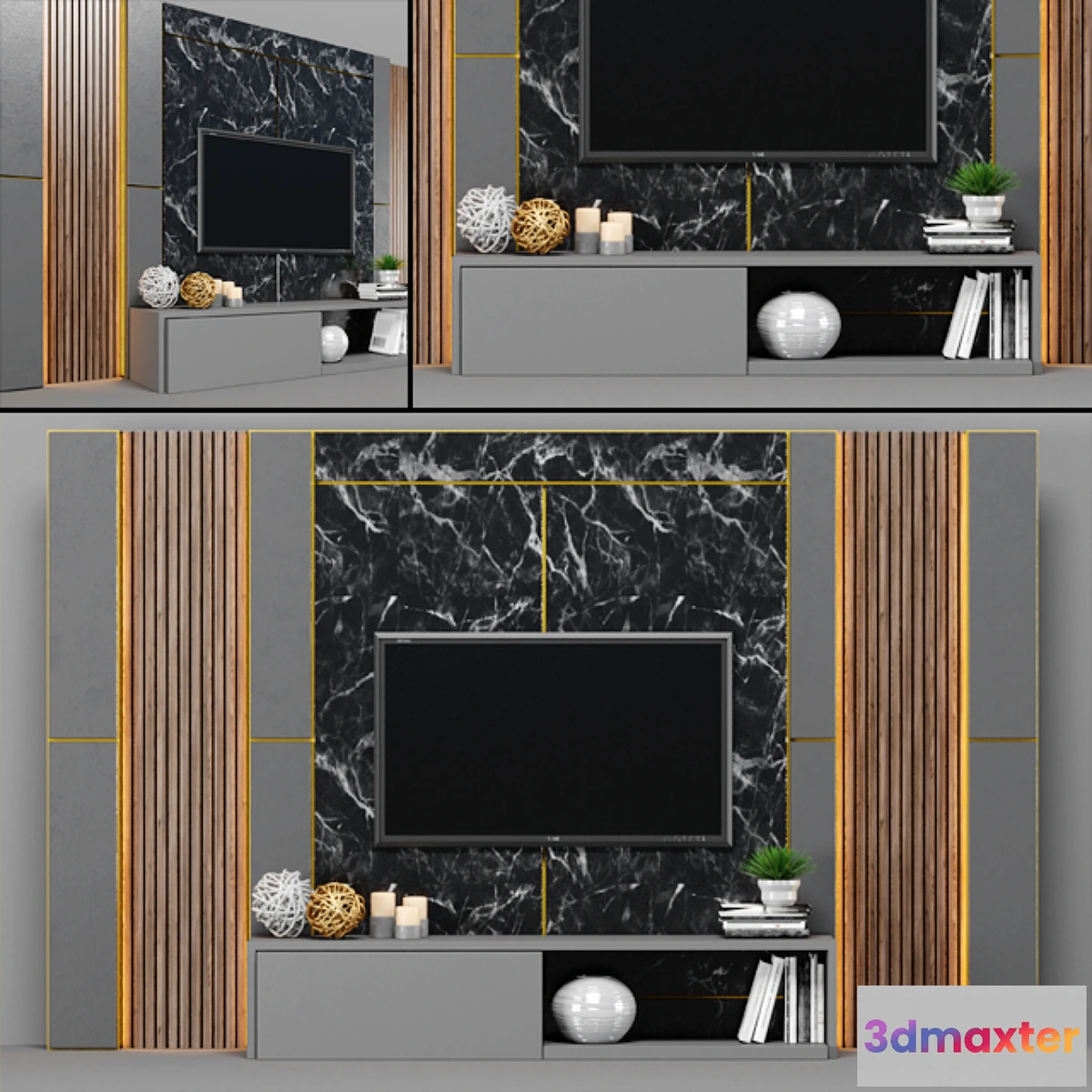 1330780 - Tv Stand_18 3D Max