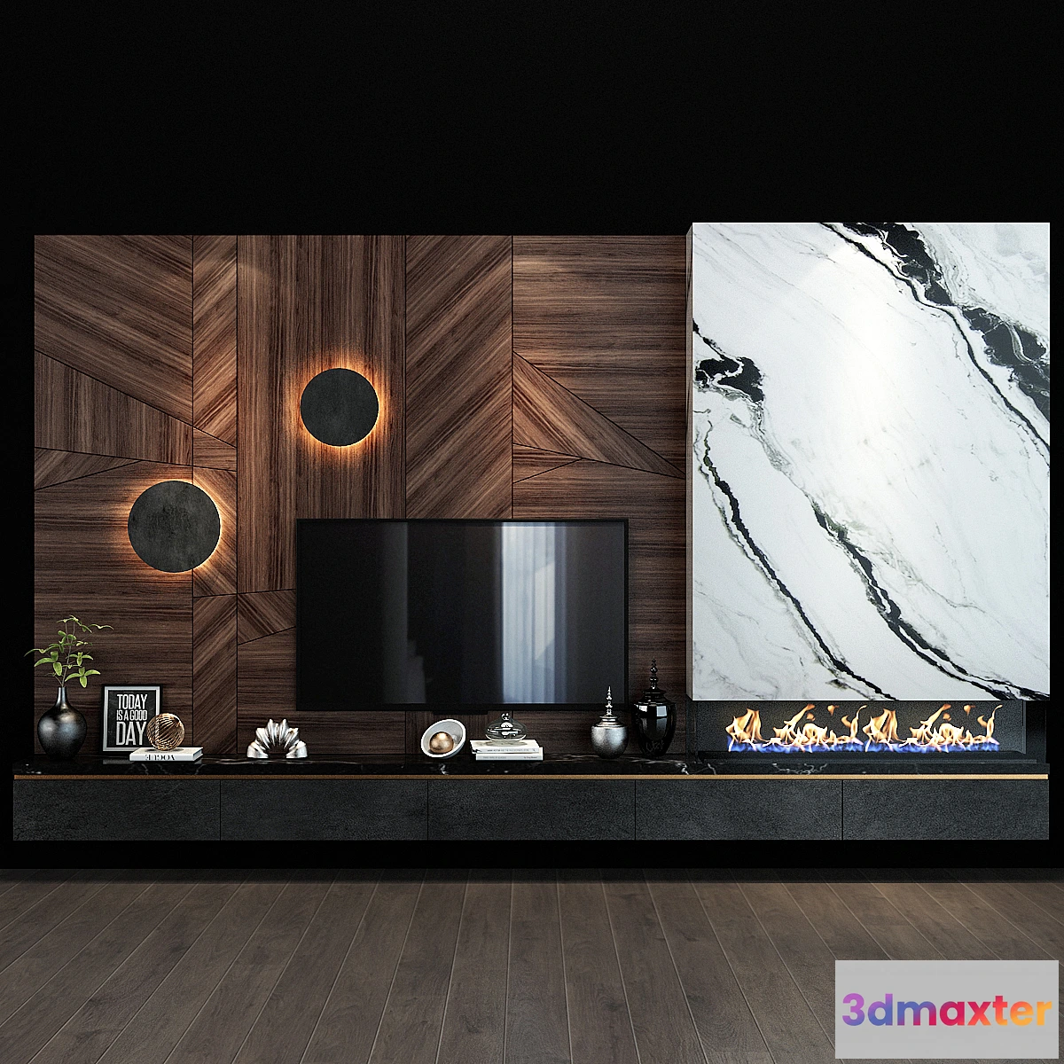 1334180 - TV shelf 0128 3D Max