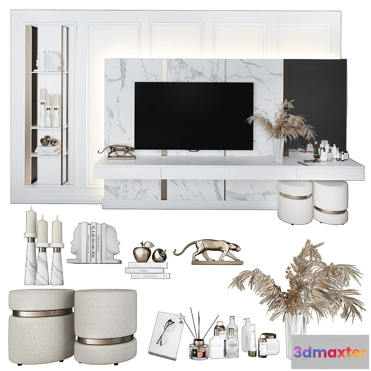 1339705 - Dressing table and TV stand_12 - No.2 3D Max