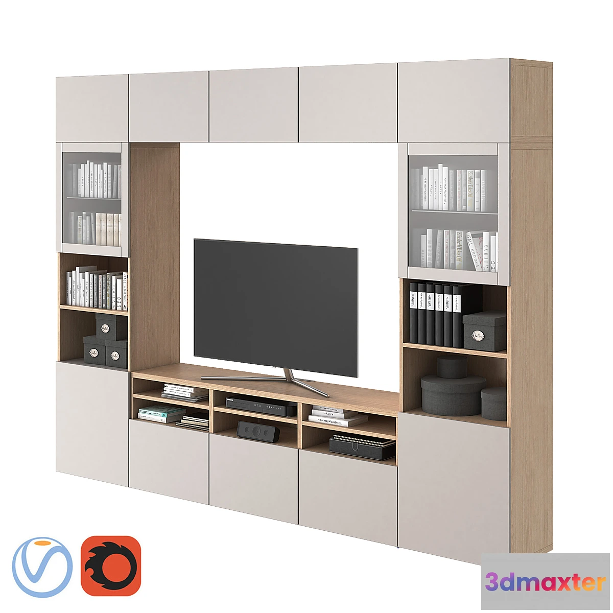 1340074 - Ikea Besta 04 3D Max