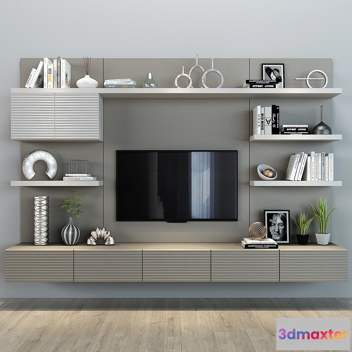 1340480 - TV shelf 0110 3D Max