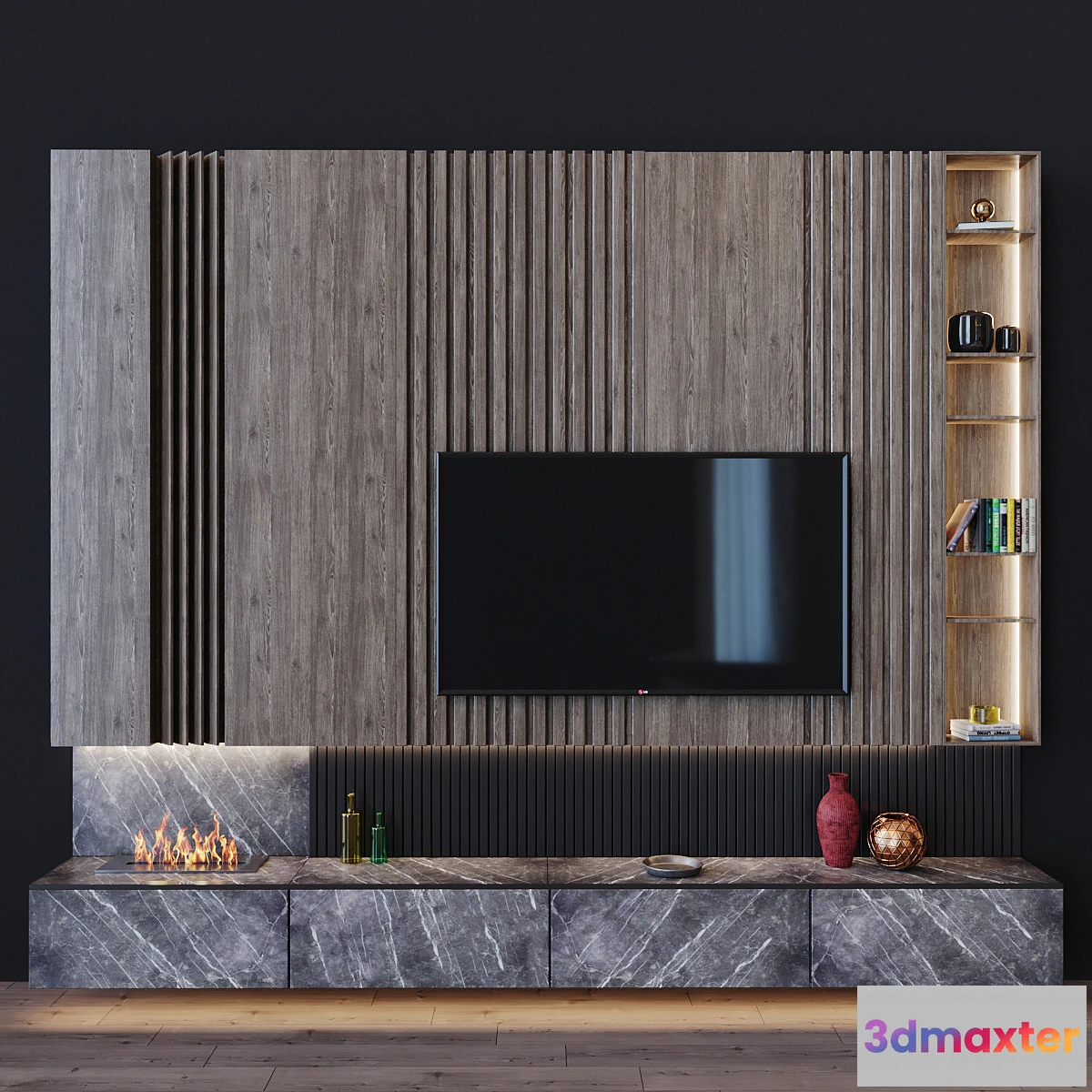 1342254 - tv set 3 3D Max