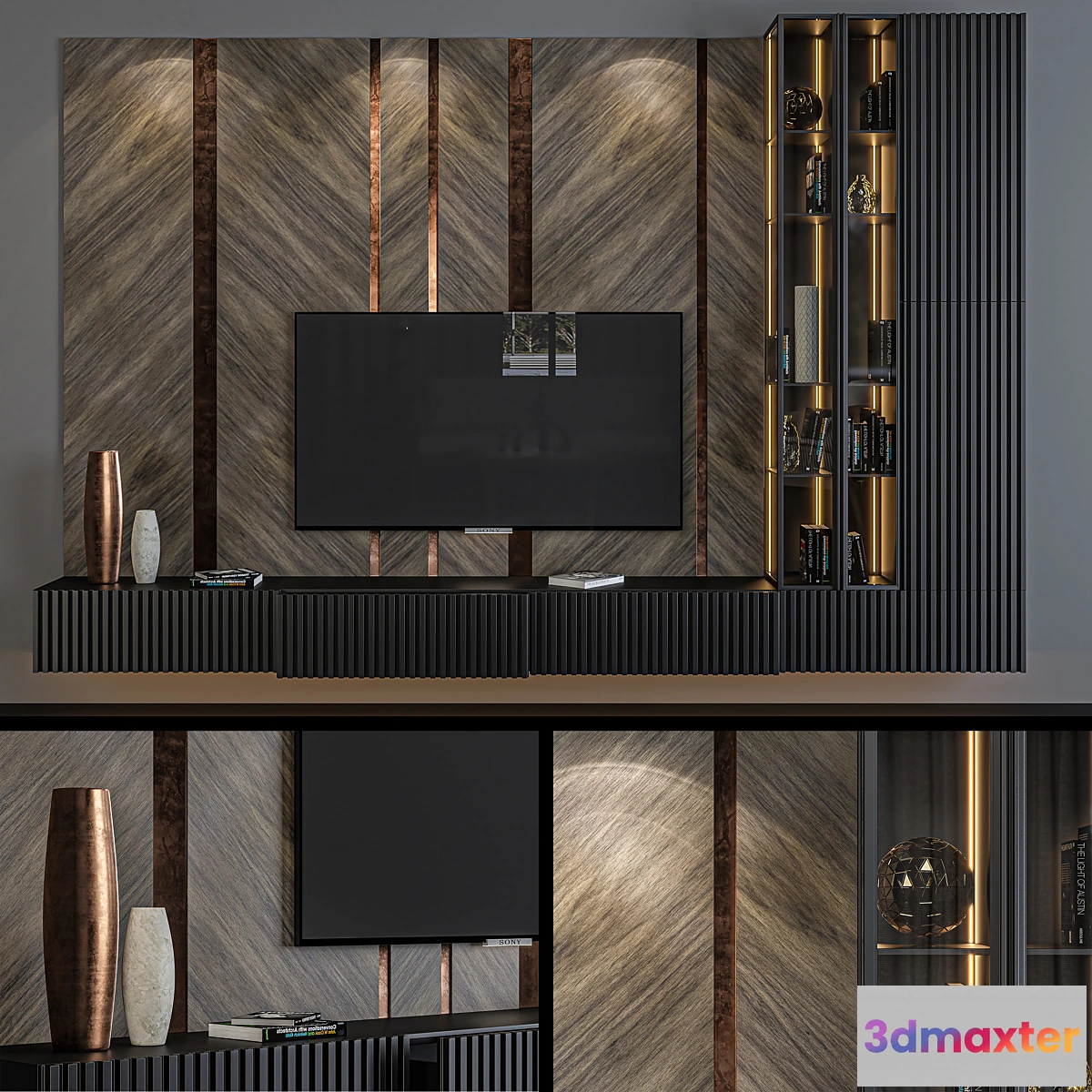 1345665 - Tv Set 17 3D Max