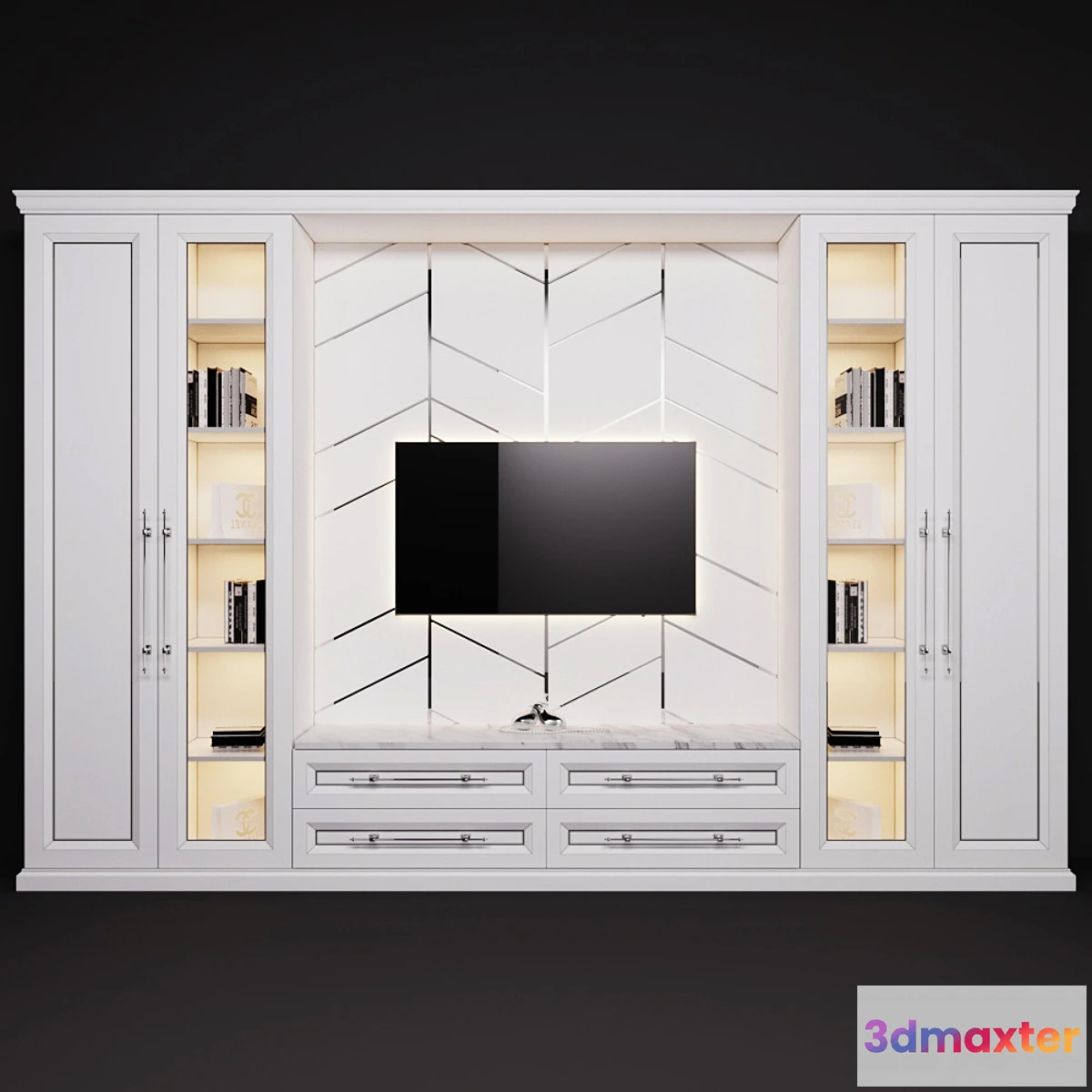 1348002 - Wardrobe in the room 3D Max