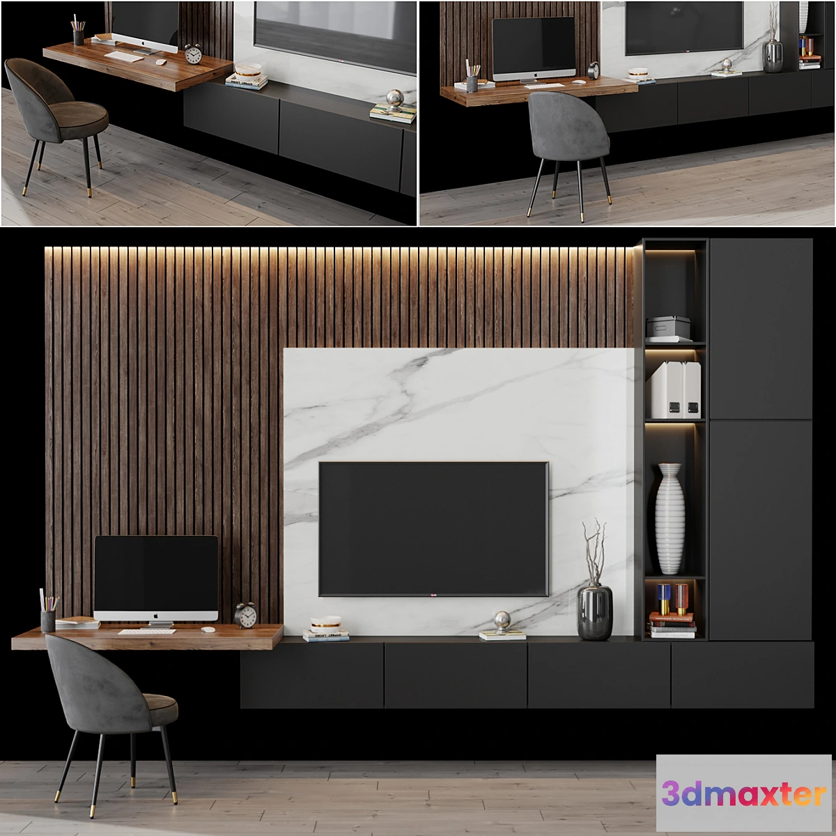 1349599 - tv set 129 3D Max