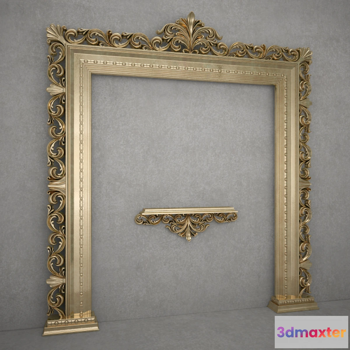 1399890 - Decorative TV frame 3D Max