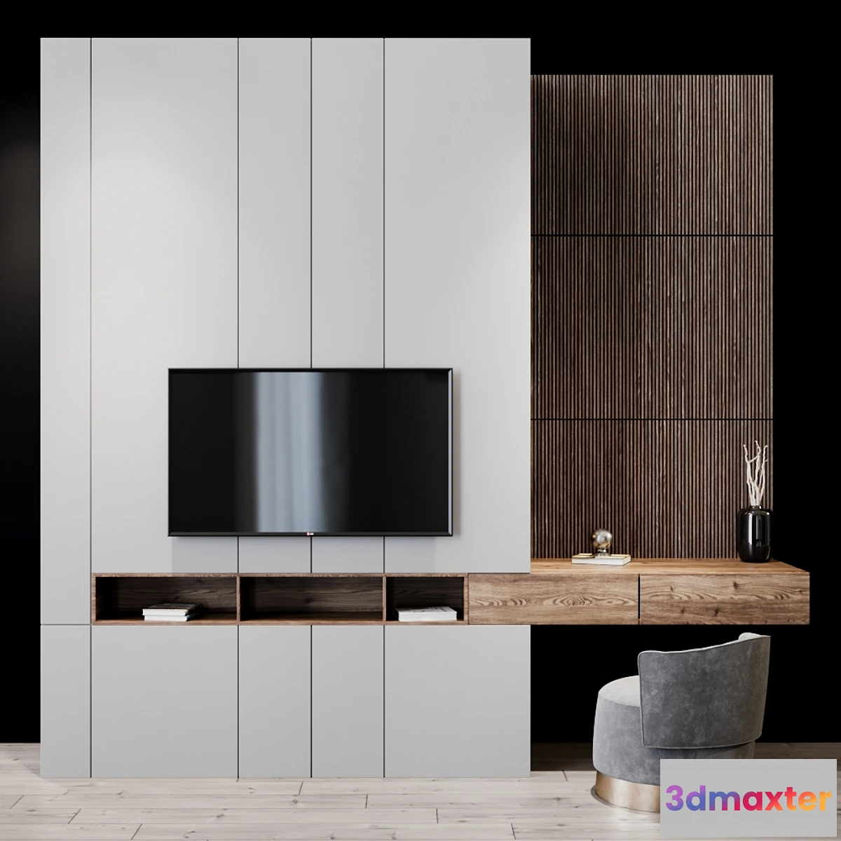 1400554 - tv set 64 3D Max