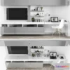 1409406 - TV stand set 02 3D Max