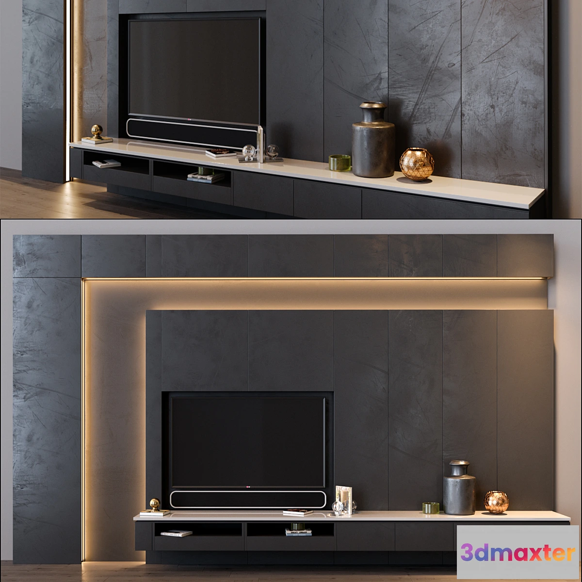 1410112 - tv set 8 3D Max