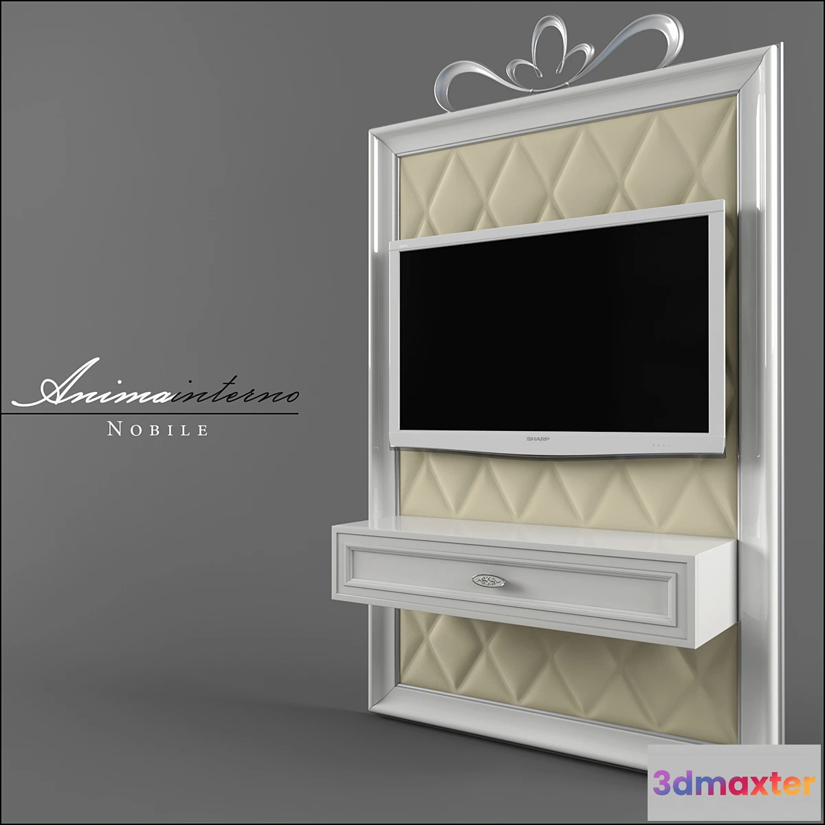 1421068 - TV wall Nobile - Animainterno 3D Max